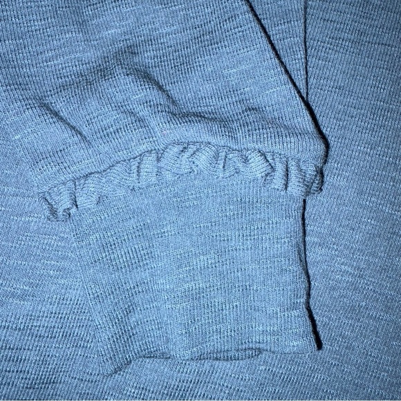 LC Lauren Conrad Teal Knit Top w/ Ruffles, NWOT - Picture 3 of 6